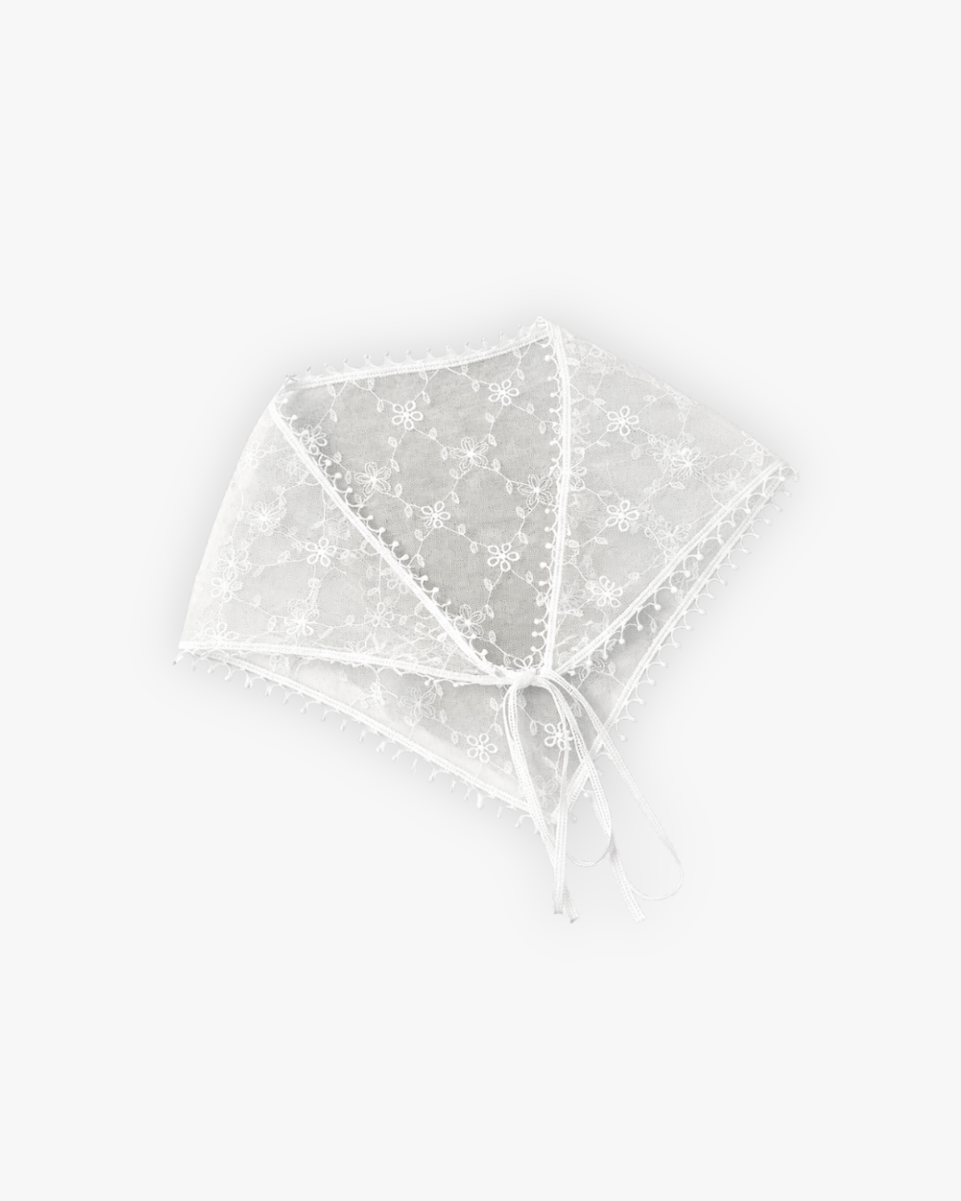 Bandana de encaje Flores Vintage