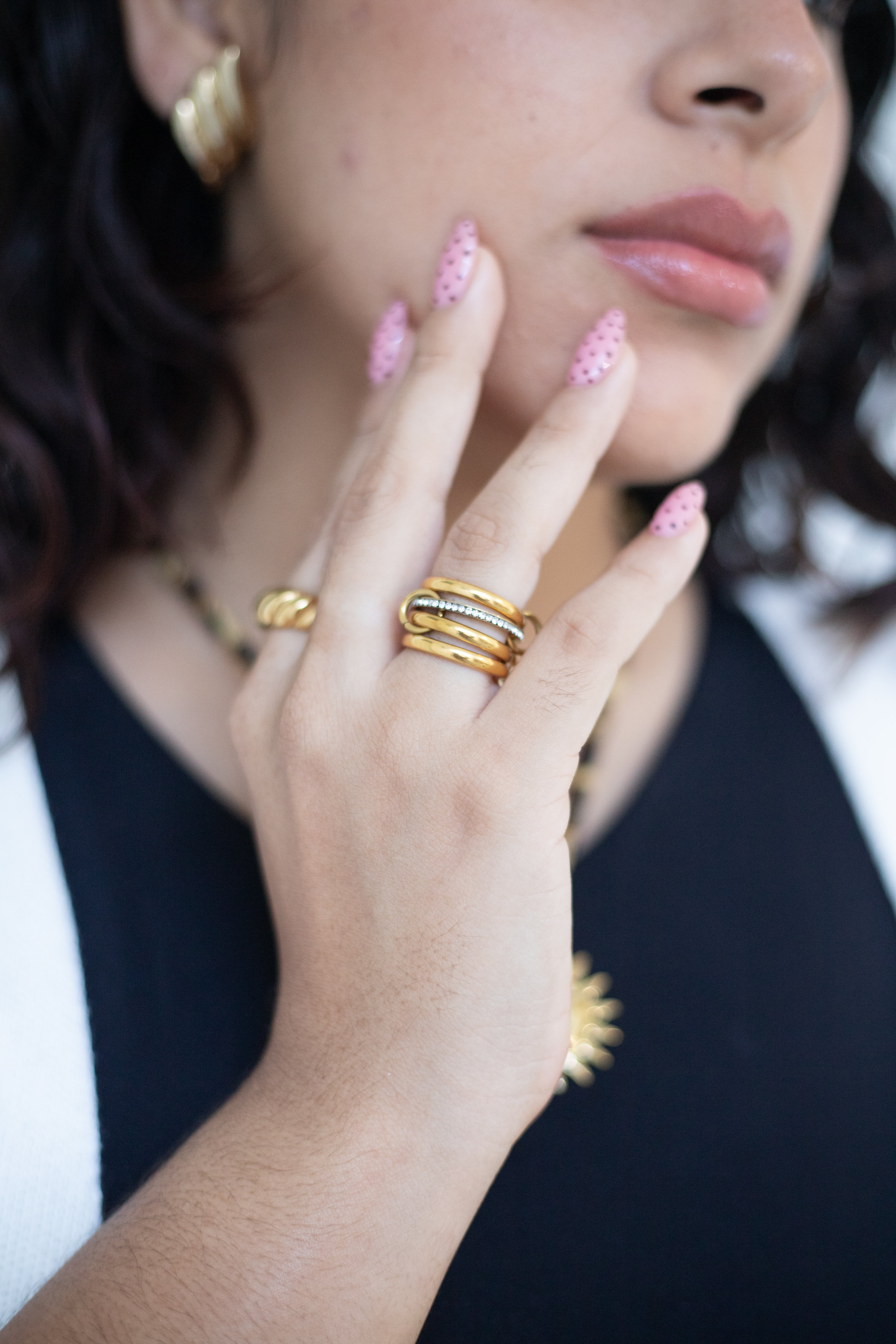 Anillo Lucia - Dorado