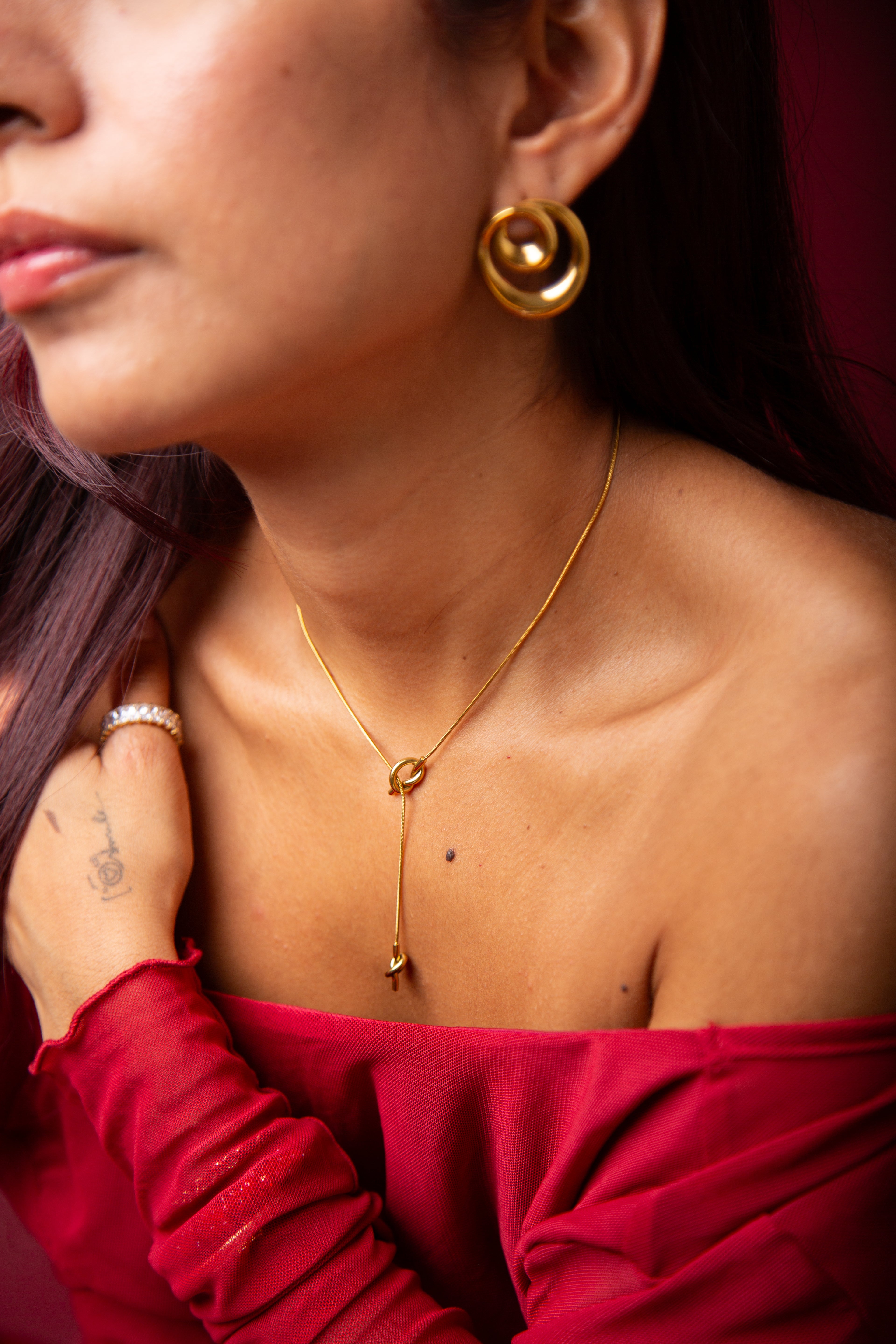 Aretes Chunky Circular